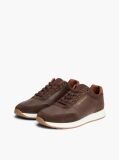 Καφέ Σουέτ Sneakers Με Μίξη Υφών  Άνδρες