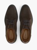 Brown Suede Lace-Up Ankle Boots  Men