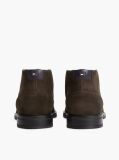 Brown Suede Lace-Up Ankle Boots  Men