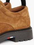 Brown Suede Lace-Up Derby Shoes  Men