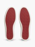 Καφέ Δερμάτινα Sneakers Με Cupsole   Άνδρες