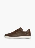 Brown New York Label Luxe Leather Sneakers  Men