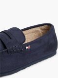 Blue Flag Embroidery Driver Slippers  Men