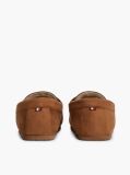 Brown Flag Embroidery Driver Slippers  Men