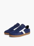 Μπλε Σουέτ Sneakers Με Υφασμάτινα Πάνελ  Άνδρες