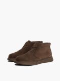 Brown Suede Flag Plaque Chukka Boots  Men