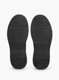 Black Leather Flag Plaque Chukka Boots  Men