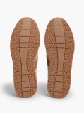 Μπεζ Δερμάτινα Sneakers Με Μίξη Υφών  Άνδρες