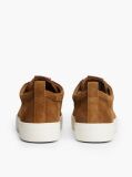 Brown Lightweight Suede Moc Toe Shoes  Men