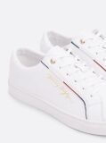 White Signature Cupsole Trainers  Women