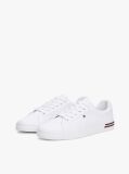 White Essential Signature Tape Trainers  Women