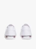 White Essential Signature Tape Trainers  Women