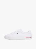 White Essential Signature Tape Trainers  Women