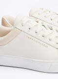 Μπεζ Essential Δερμάτινα Sneakers Με Μεταλλικές Λεπτομέρειες  Γυναίκες