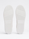 Μπεζ Essential Δερμάτινα Sneakers Με Μεταλλικές Λεπτομέρειες  Γυναίκες