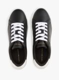 Μαύρο Essential Δερμάτινα Sneakers Με Μεταλλικές Λεπτομέρειες  Γυναίκες