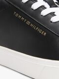 Μαύρο Essential Δερμάτινα Sneakers Με Μεταλλικές Λεπτομέρειες  Γυναίκες