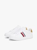 Άσπρο Essential Δερμάτινα Sneakers  Γυναίκες