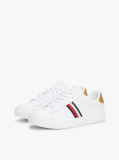 Άσπρο Essential Δερμάτινα Sneakers  Γυναίκες