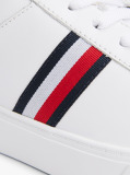 Άσπρο Essential Δερμάτινα Sneakers  Γυναίκες