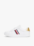 Άσπρο Essential Δερμάτινα Sneakers  Γυναίκες