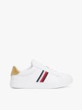 Άσπρο Essential Δερμάτινα Sneakers  Γυναίκες