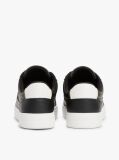 Μαύρο TH Monogram Δερμάτινα Sneakers  Γυναίκες