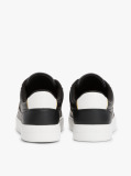 Μαύρο TH Monogram Δερμάτινα Sneakers  Γυναίκες