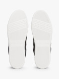 Μαύρο TH Monogram Δερμάτινα Sneakers  Γυναίκες