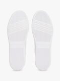 Άσπρο TH Monogram Δερμάτινα Sneakers  Γυναίκες
