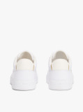 Άσπρο TH Monogram Δερμάτινα Sneakers  Γυναίκες