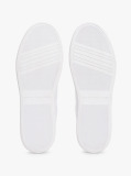 Άσπρο TH Monogram Δερμάτινα Sneakers  Γυναίκες