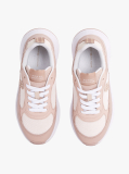 Multi Leather Mixed Texture Chunky Trainers  Women