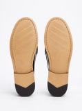Μαύρο Δερμάτινα Loafers  Γυναίκες