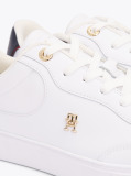 Άσπρο Essential Δερμάτινα Sneakers  Γυναίκες