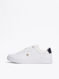 Άσπρο Essential Δερμάτινα Sneakers  Γυναίκες