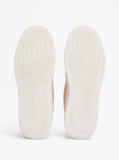 Μπεζ Sneakers Με Μεταλιζέ Πάνελ  Γυναίκες