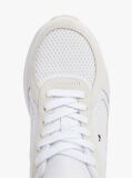Άσπρο Sneakers Με Μίξη Υφών  Γυναίκες