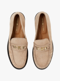 Ροζ Σουέτ Horsebit Loafers  Γυναίκες