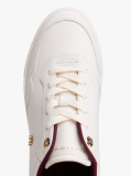 White Leather Colour Pop Court Trainers  Women