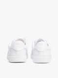 Άσπρο Δερμάτινα Sneakers Με Χρυσές Λεπτομέρειες  Γυναίκες