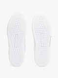 Άσπρο Δερμάτινα Sneakers Με Χρυσές Λεπτομέρειες  Γυναίκες