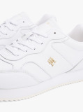 White Leather TH Monogram Colour-Pop Trainers  Women