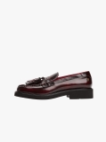 Κόκκινο Δερμάτινα Loafers  Γυναίκες