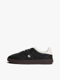 Μαύρο Heritage Δερμάτινα Sneakers  Γυναίκες