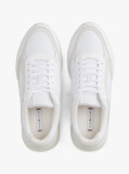 Άσπρο Δερμάτινα TH Monogram Sneakers  Γυναίκες
