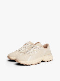 Μπεζ Δερμάτινα TH Monogram Sneakers  Γυναίκες