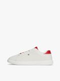 Multi Lightweight Leather Cupsole Court Trainers  Women