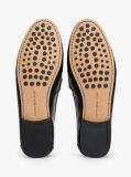 Μαύρο TH Monogram Δερμάτινα Loafers Με Διακοσμητική Αλυσίδα  Γυναίκες