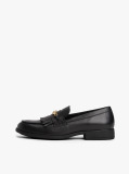 Μαύρο Δερμάτινα TH Monogram Loafers  Γυναίκες